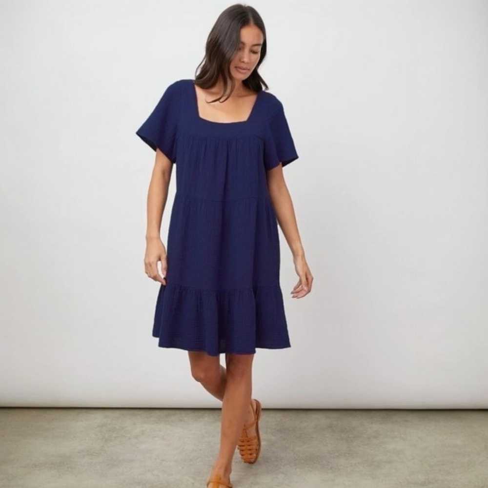 NWT Rails Valentina Dress Admiral Blue Size Medium